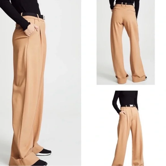 NWT I.AM.GIA Camel Wide Leg Mira Pants S - Picture 6 of 10